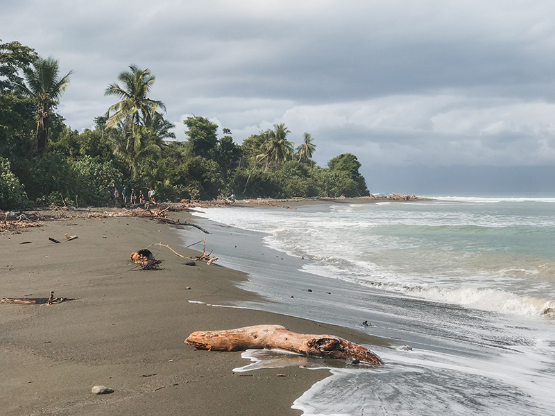 playa en el Parque Nacional Corcovado