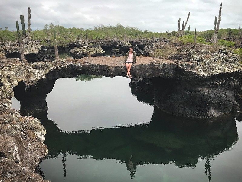Lugares turísticos en isla Isabela