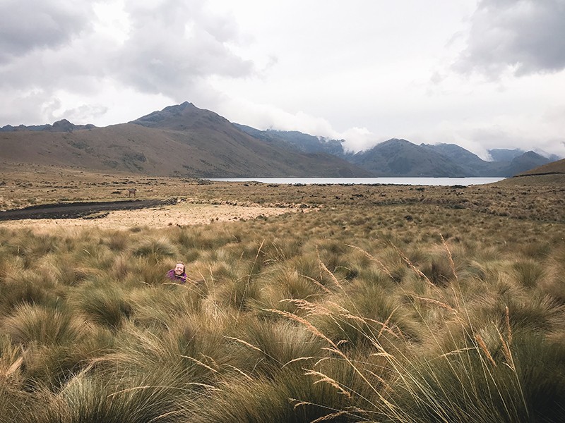 Tati en el Parque Nacional Sangay