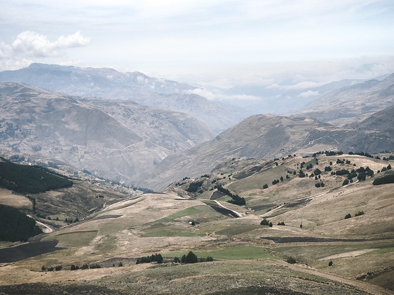Vistas de la reserva Sangay