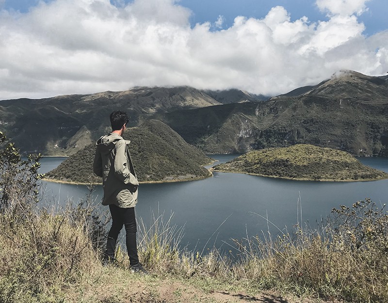 Cómo llegar a la laguna de Cuicocha desde Otavalo