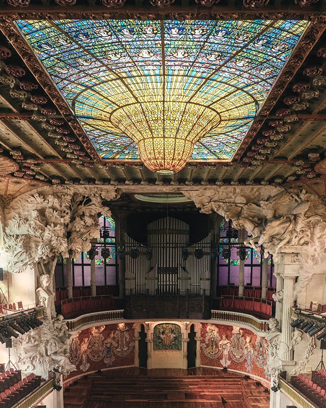 El Palau es de los mejores lugares para ver en Barcelona
