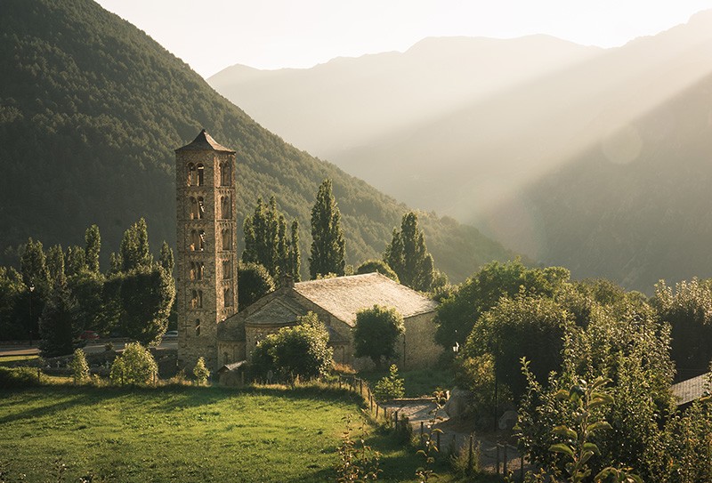 iglesia románica Santa Maria de Taüll