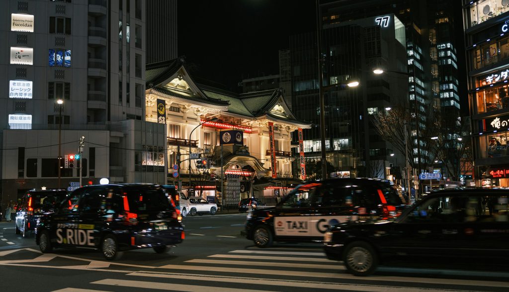 Teatro japonés Kabuki en Tokio