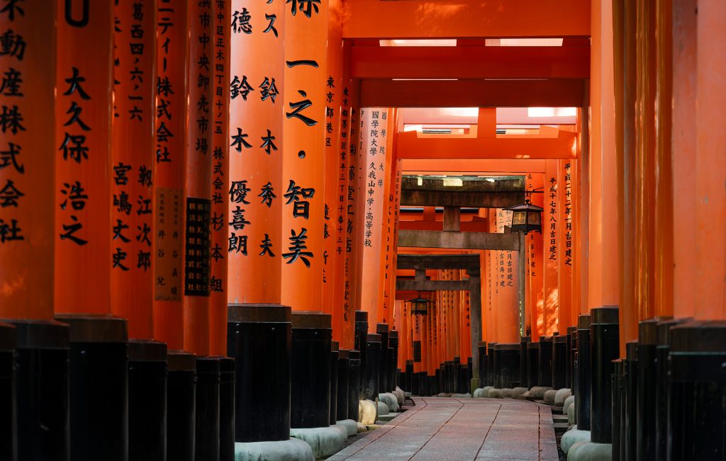 Santuario Fushimi Inari en Kioto