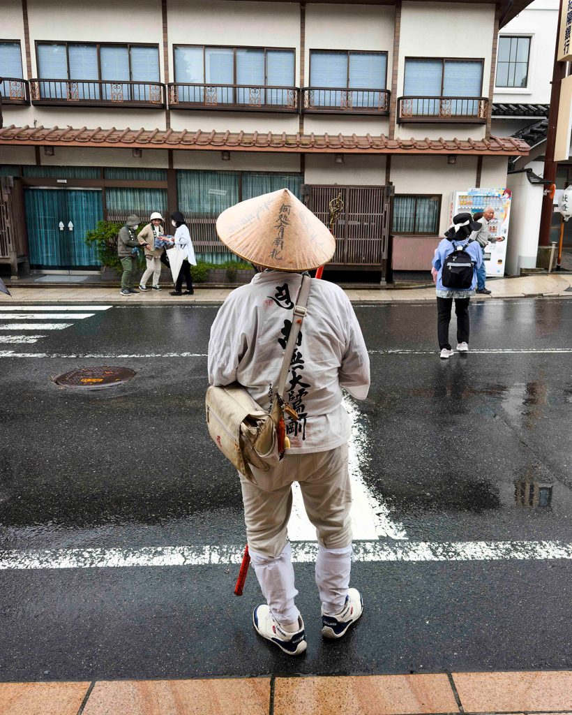 Peregrino en Koyasan