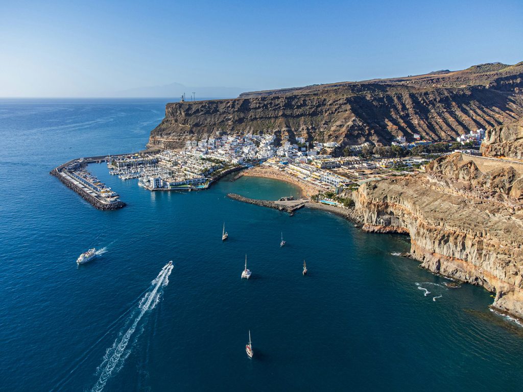 La playa de Mogán