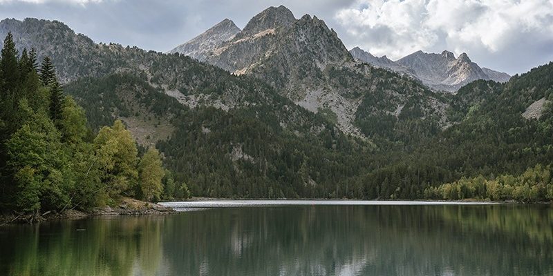 Parque Nacional de Aigüestortes y estany de Sant Maurici.