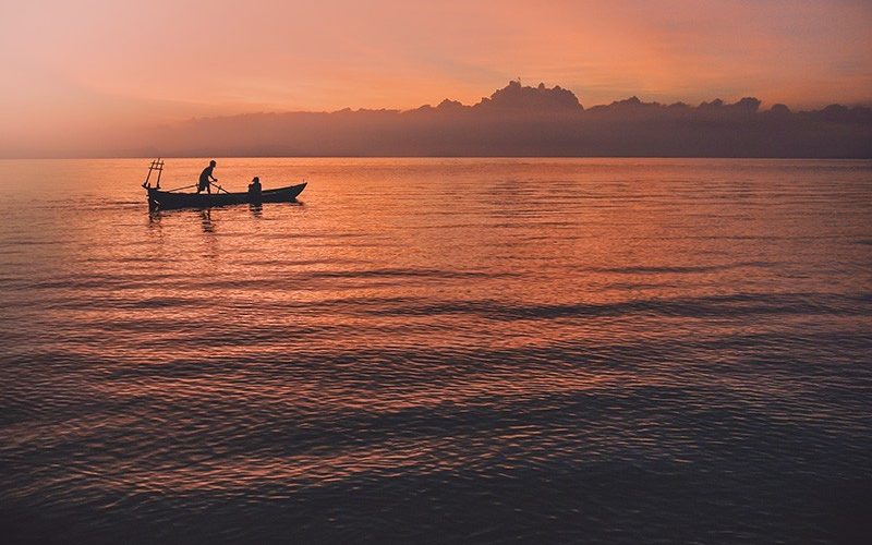 viaje largo a Asia
